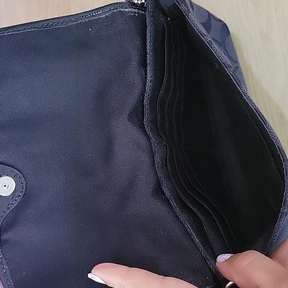 Coach Signature C Baguette Shoulder Bag - Picture 16 of 17